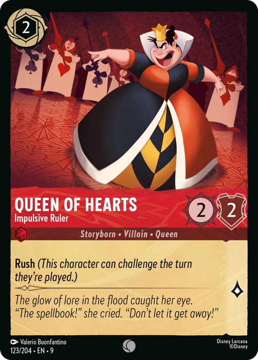 Queen of Hearts : Impulsive Ruler - 123/204