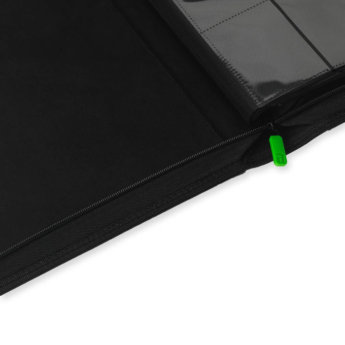 Vault X : 16-Pocket Exo-Tec Zip Binder XXL (1088 Cards) - Signature Black - Lockett Labs UK