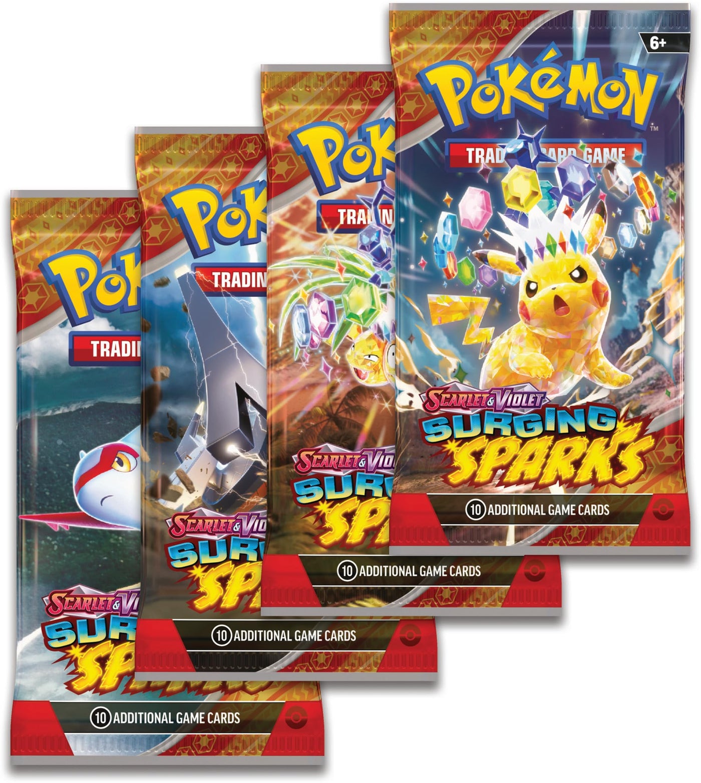 Pokemon : Surging Sparks Booster Pack (x1) - Lockett Labs UK