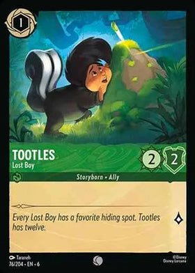 Tootles (Foil) : Lost Boy - 76/204