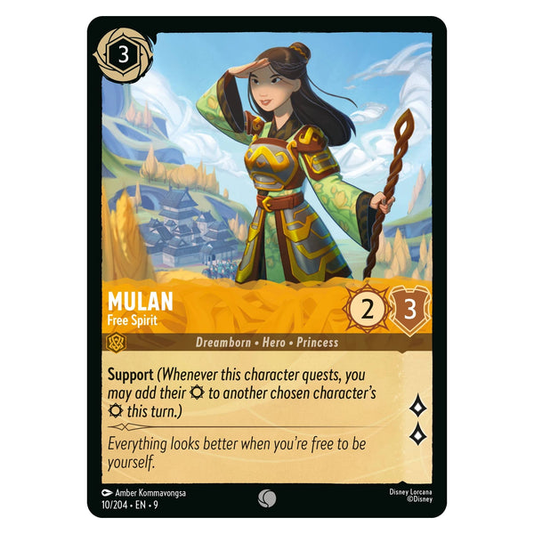 Mulan (Foil) : Free Spirit - 10/204