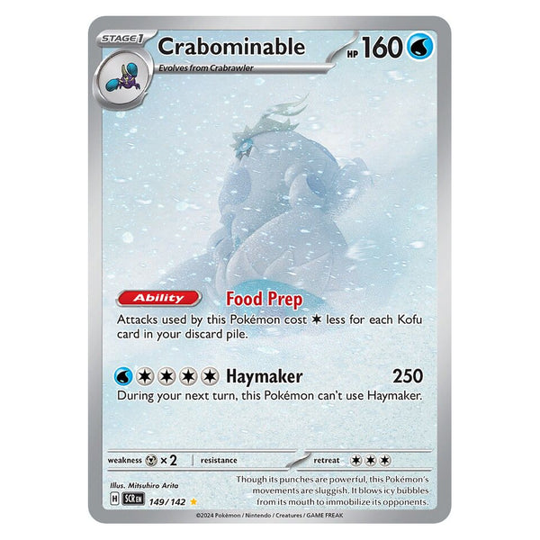 Crabominable : PROMO (Snowflake Stamp) (Sealed) - 149/142