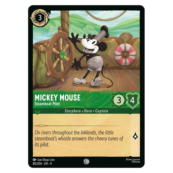 Mickey Mouse : Steamboat Pilot - 80/204