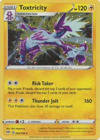 Toxtricity : ALTERNATE PROMO  (Holo) - 063/189