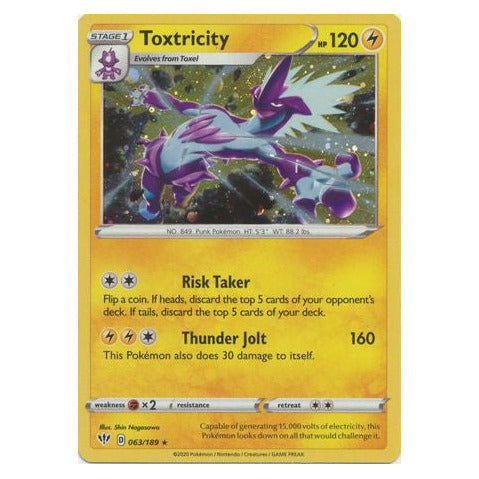 Toxtricity : ALTERNATE PROMO  (Holo) - 063/189