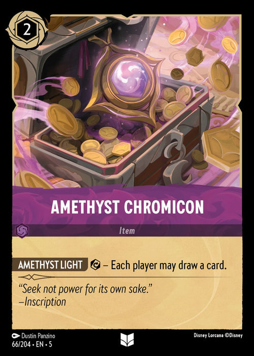 Amethyst Chromicon (Foil) - 66/204