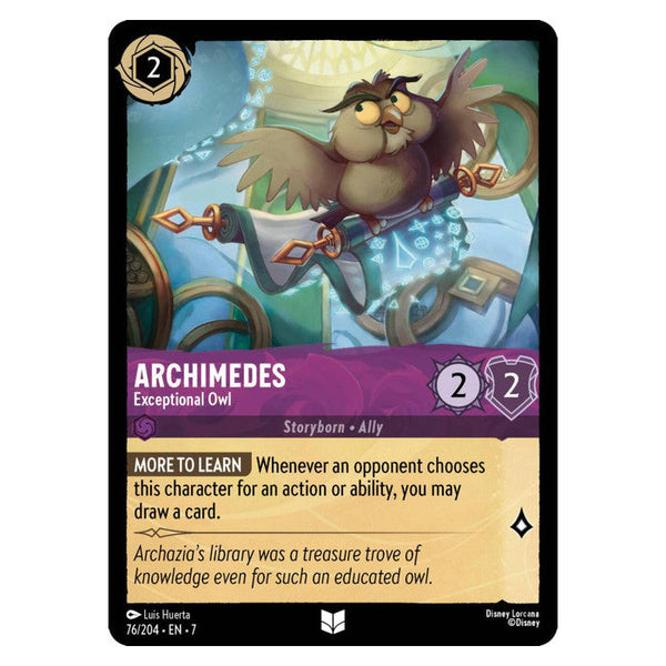 Archimedes : Exceptional Owl - 76/204