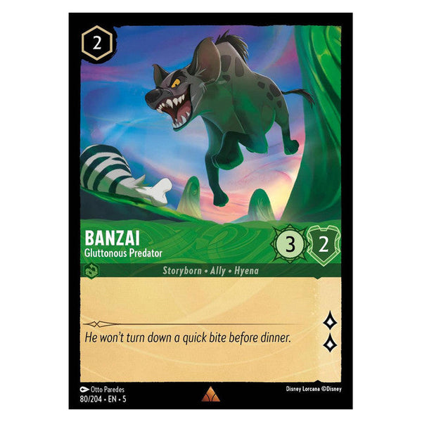 Banzai : Gluttonous Predator - 80/204