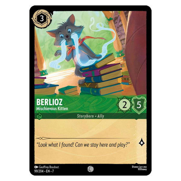 Berlioz : Mischievous Kitten - 99/204