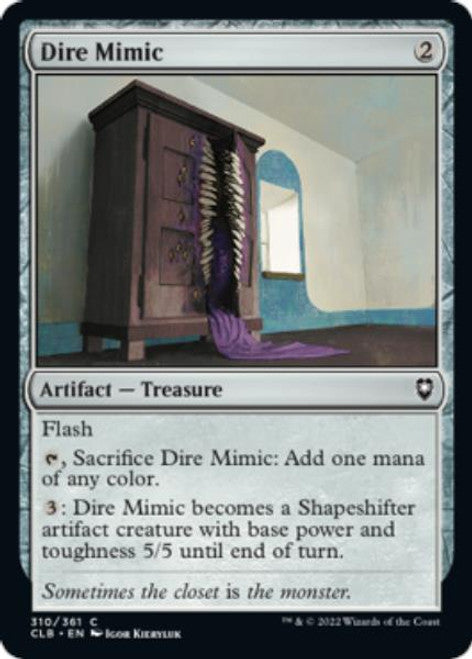 Dire Mimic : DUNGEONS & DRAGONS: BATTLE FOR BALDUR'S GATE - 310/361 - Lockett Labs UK