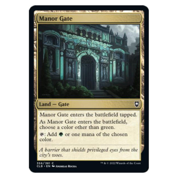 Manor Gate : DUNGEONS & DRAGONS: BATTLE FOR BALDUR'S GATE - 356/361