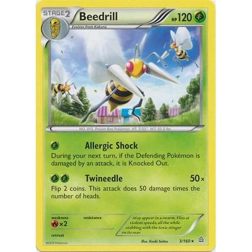 Beedrill : PRIMAL CLASH - 3/160