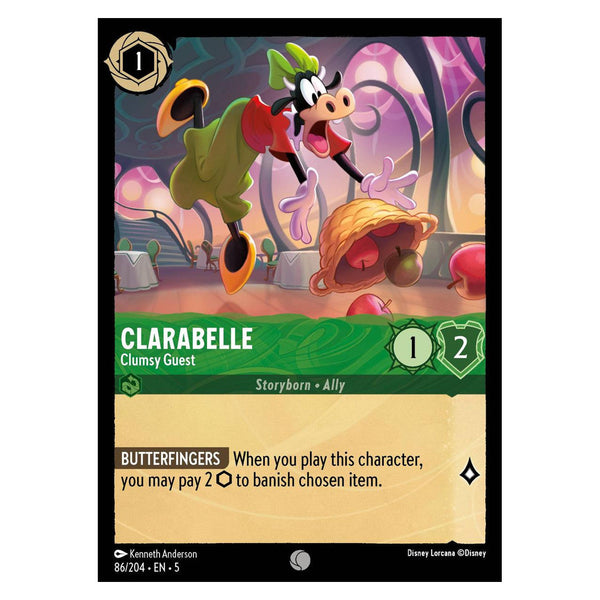 Clarabelle : Clumsy Guest - 86/204