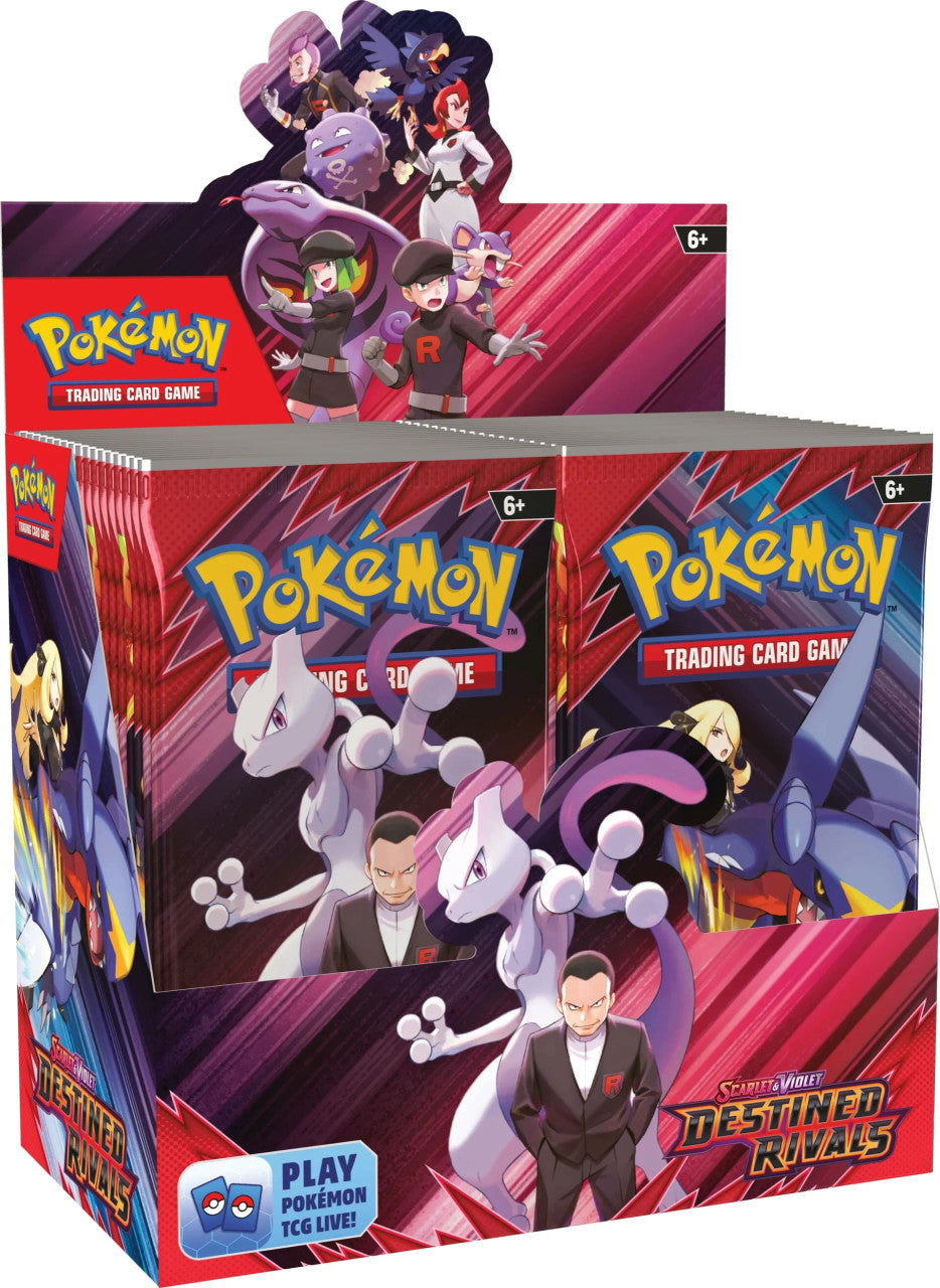 Pokemon TCG : Scarlet & Violet Destined Rivals - Booster Box (36 Packs) - Lockett Labs UK
