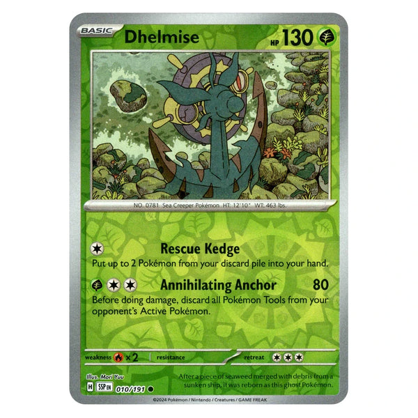 Dhelmise : SURGING SPARKS (Reverse holo) - 010/191