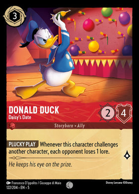 Donald Duck (Foil) : Daisy's Date - 122/204
