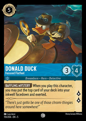 Donald Duck : Focused Flatfoot - 155/204