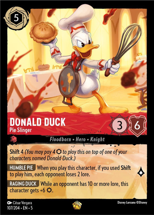 Donald Duck : Pie Slinger - 107/204