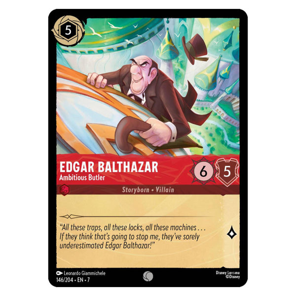 Edgar Balthazar : Ambitious Butler - 146/204