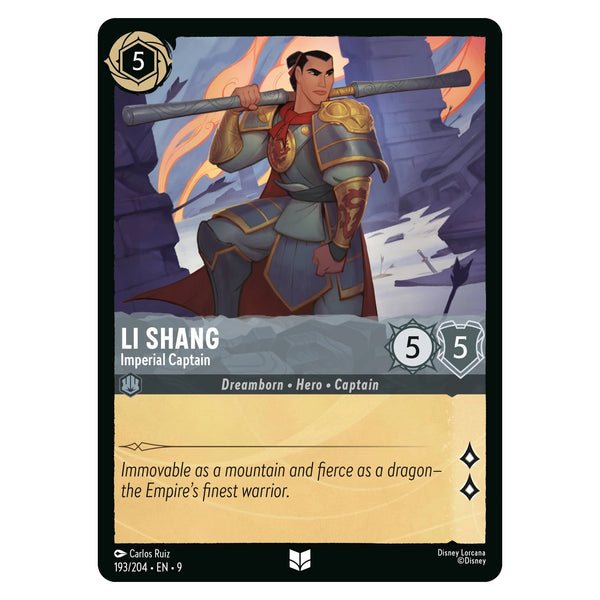 Li Shang (Foil) : Imperial Captain - 193/204