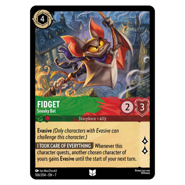Fidget : Sneaky Bat - 106/204