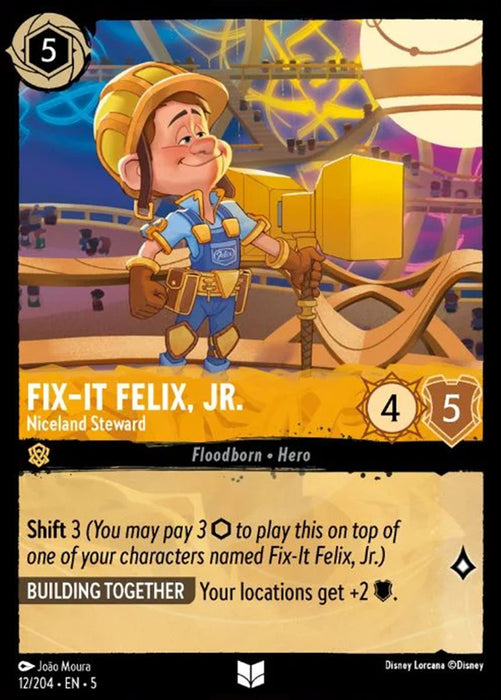 Fix-It Felix, Jr. : Niceland Steward - 12/204