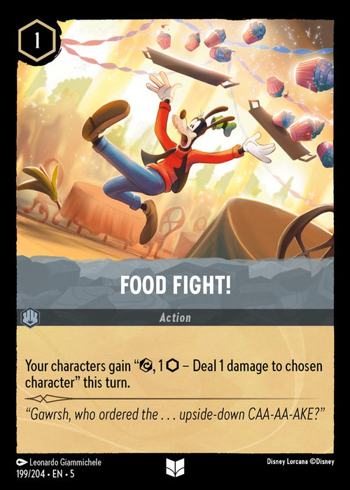 Food Fight! (Foil) - 199/204