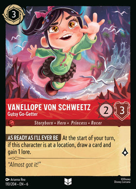 Vanellope Von Schweetz : Gutsy Go-Getter - 110/204