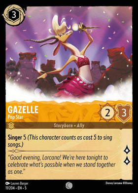 Gazelle : Pop Star - 11/204