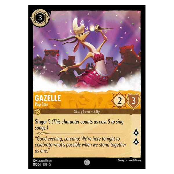 Gazelle : Pop Star - 11/204