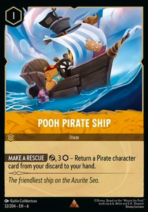 Pooh Pirate Ship - 32/204