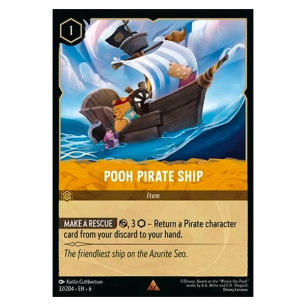 Pooh Pirate Ship - 32/204