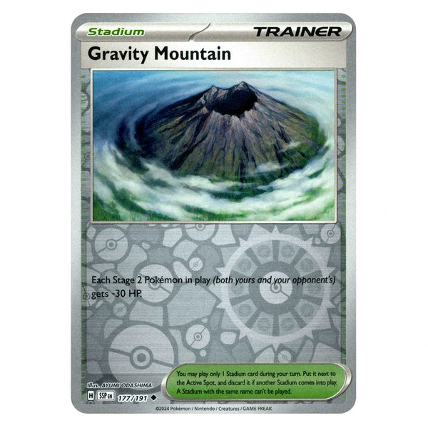 Gravity Mountain : SURGING SPARKS (Reverse holo) - 177/191