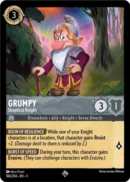 Grumpy : Sceptical Knight - 186/204