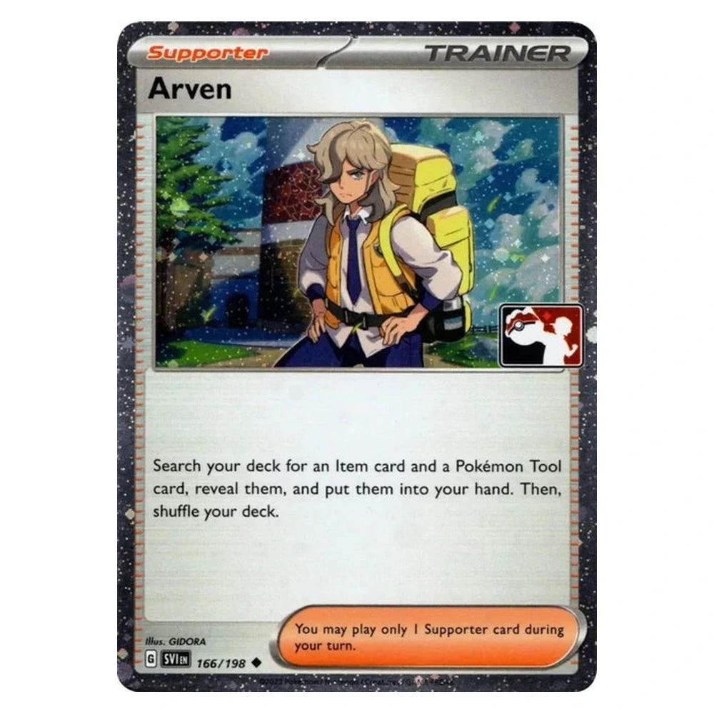 Arven : PLAY! PRIZE PACK LEAGUE PROMO (Holo) - 166/198