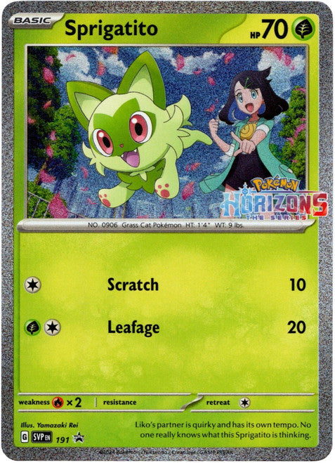Sprigatito : HORIZONS: THE SERIES PROMO (Holo) (Sealed) - SVP 191