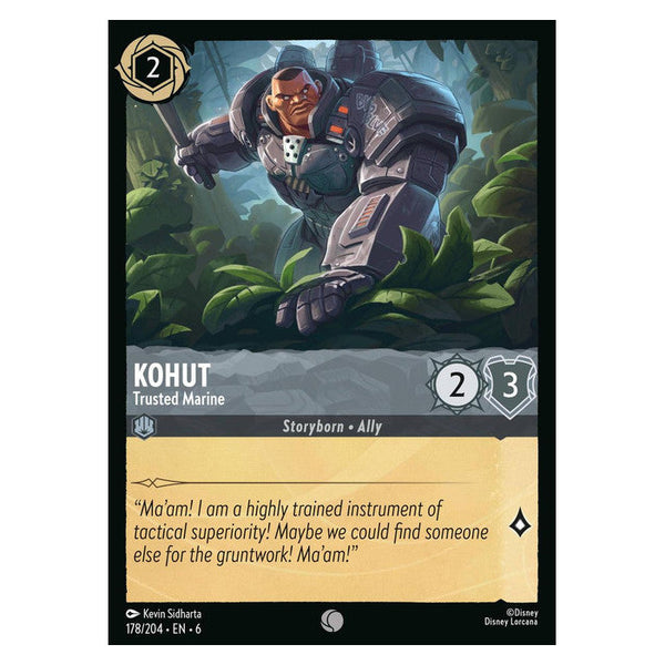 Kohut (Foil) : Trusted Marine - 178/204