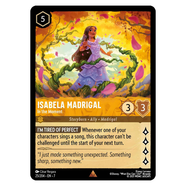 Isabela Madrigal : In the Moment - 25/204