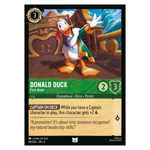Donald Duck : First Mate - 80/204