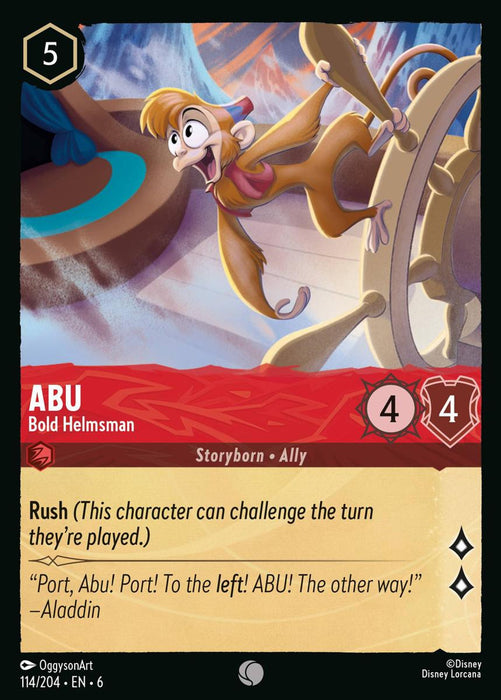Abu (Foil) : Bold Henchman -  114/204