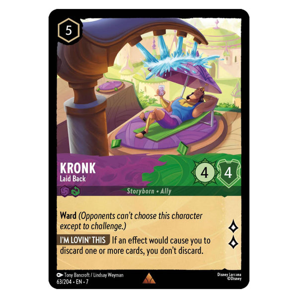 Kronk : Laid Back - 63/204