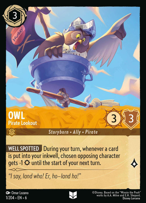 Owl : Pirate Lookout - 1/204