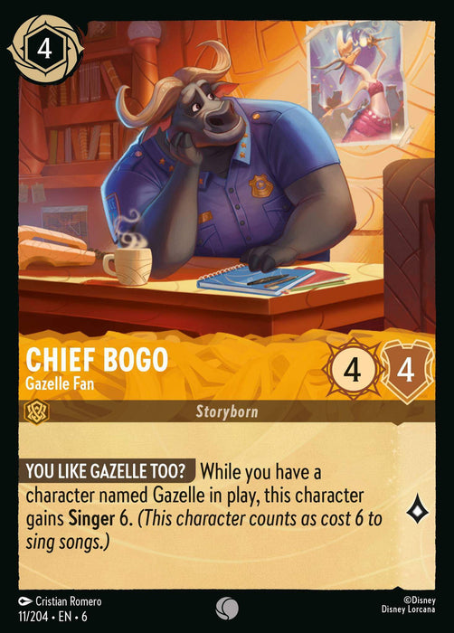 Chief Bogo : Gazelle-Fan - 11/204