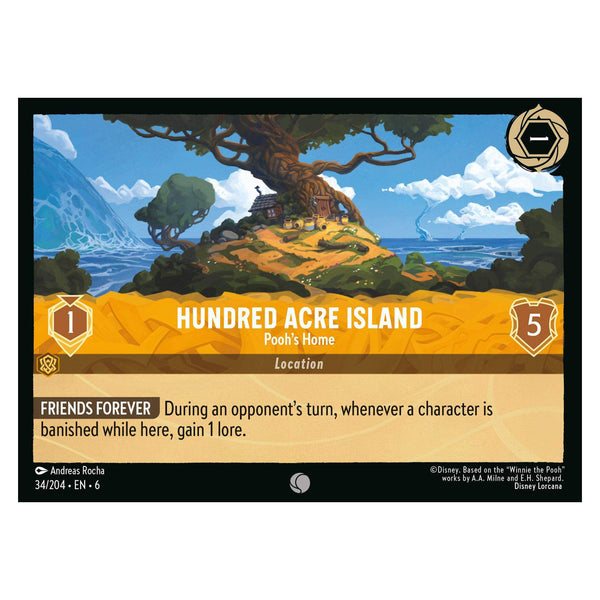 Hundred Acre Island : Pooh's Home - 34/204