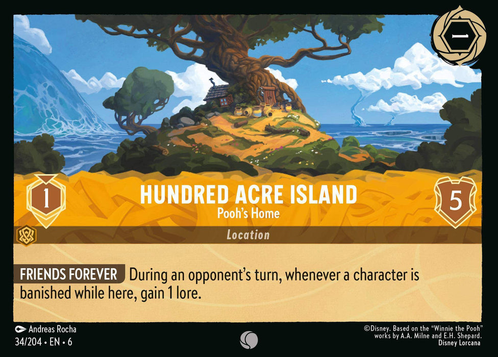 Hundred Acre Island : Pooh's Home - 34/204