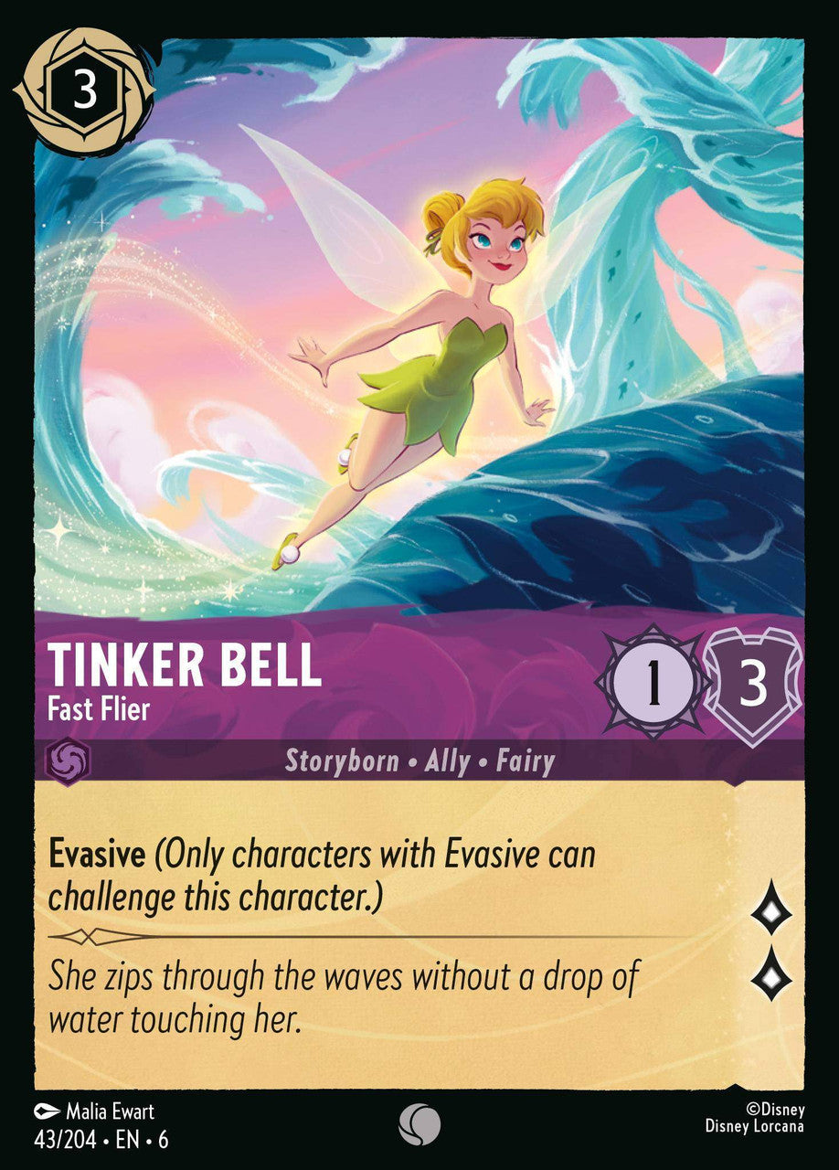 Tinker Bell : Fast Flier - 43/204 - Lockett Labs UK
