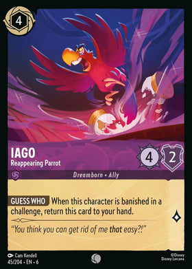 Iago : Reappearing Parrot - 45/204