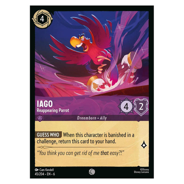 Iago : Reappearing Parrot - 45/204