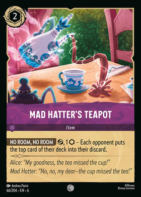 Mad Hatter's Teapot - 66/204