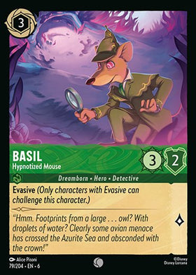 Basil : Hypnotized Mouse - 79/204